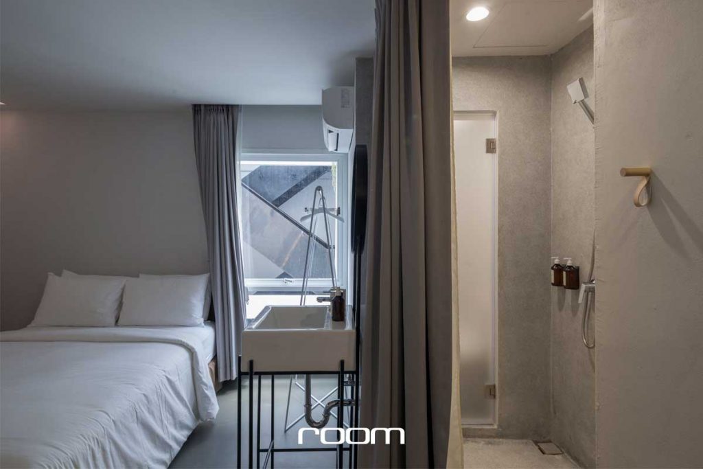 CHOCOLATE BOX MINT Poshtel ลุคสบาย ๆ เรียบง่ายสไตล์มินิมัล room