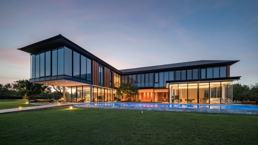 25 แบบบ้านโมเดิร์นทรอปิคัล รับมือแดดและฝนได้ดี- บ้านและสวน