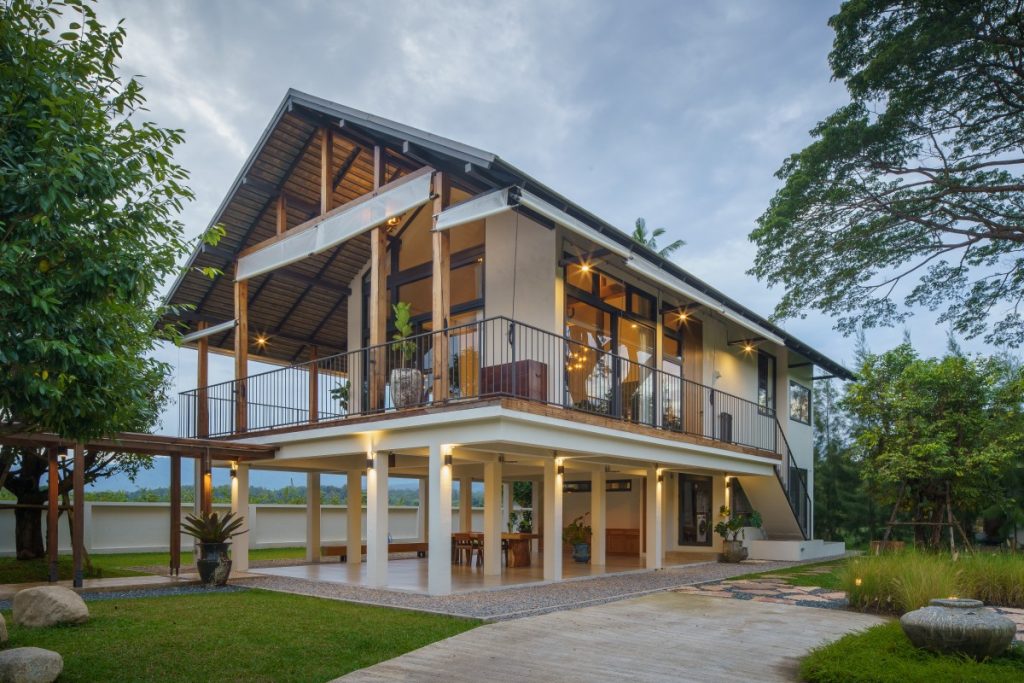 25 แบบบ้านโมเดิร์นทรอปิคัล รับมือแดดและฝนได้ดี- บ้านและสวน