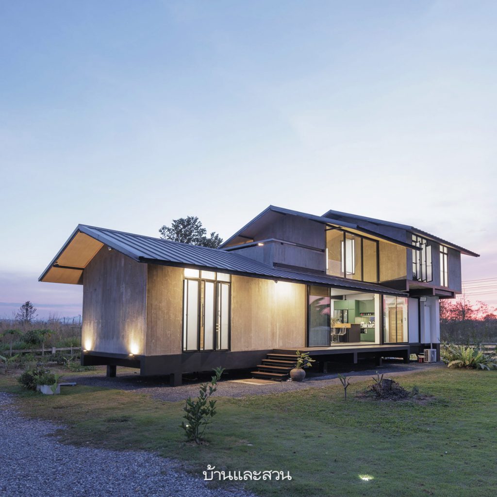 25 แบบบ้านโมเดิร์นทรอปิคัล รับมือแดดและฝนได้ดี- บ้านและสวน